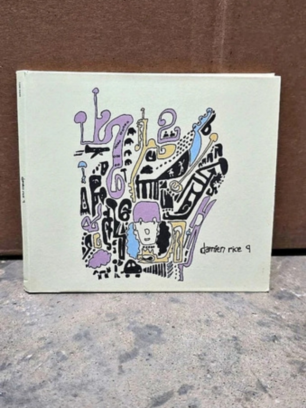GUC Damian Rice Illustrated CD in White & Purple